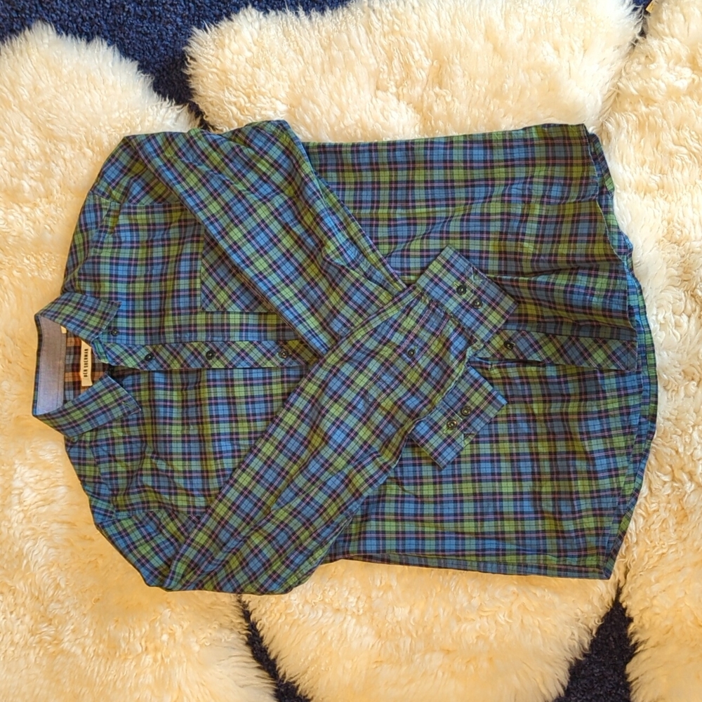 Ben Sherman Plaid Button Down Shirt